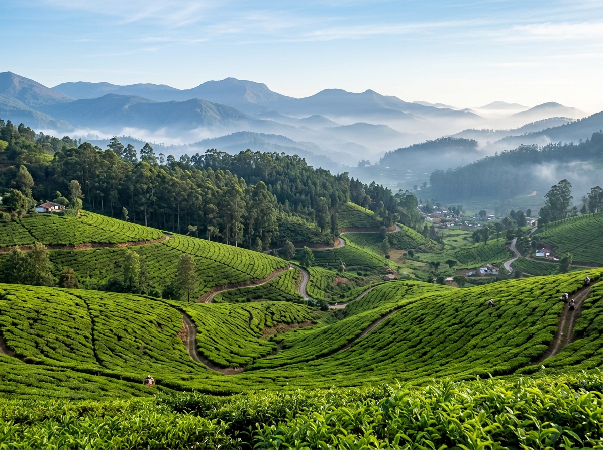 Ooty Nilgiri Tea Gardens