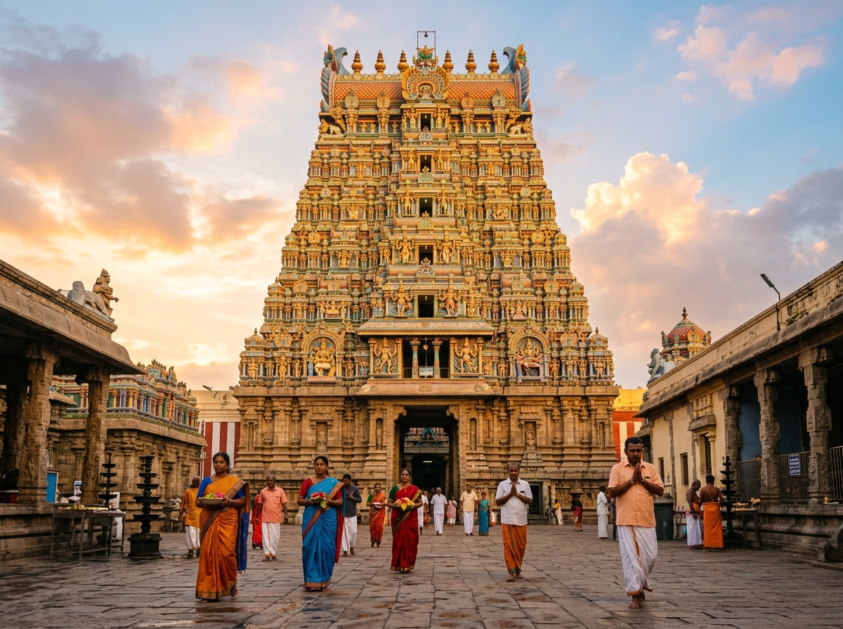 South Indian Temple Gopuram